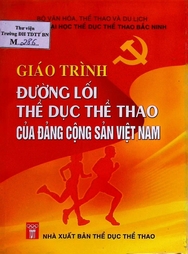 Giáo trình Đường lối thể dục thể thao của Đảng Cộng Sản Việt Nam
