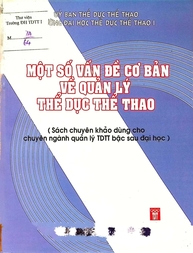 Một số vấn đề cơ bản về quản lý thể dục thể thao
